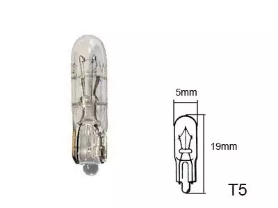 POLTTIMO 12V 3W T5 LASIK. - Yleisosat ja tarvikkeet - 69489 - 1