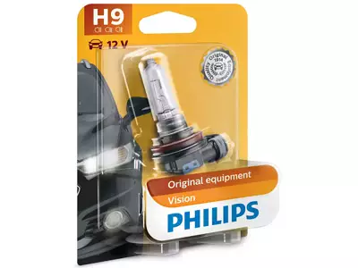 POLTTIMO PHILIPS H9 12V 65W PGJ19-5 BLISTER - Yleisosat ja tarvikkeet - 74019 - 1