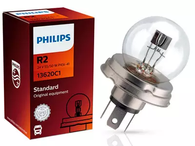 POLTTIMO PHILIPS R2 24V 55/50W P45T-41 - Yleisosat ja tarvikkeet - 74849 - 1