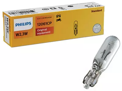 POLTTIMO PHILIPS W2X4,6D 12V 2,3W - Yleisosat ja tarvikkeet - 74519 - 1