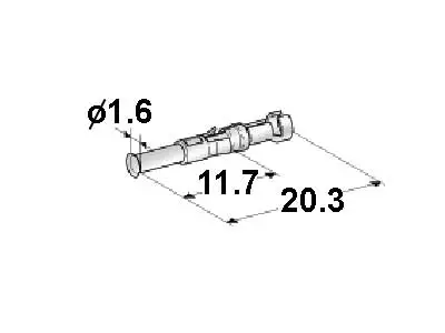 PYÖRÖLIITIN N.2.8 0,75-1,5MM2 - Yleisosat ja tarvikkeet - 70049 - 1