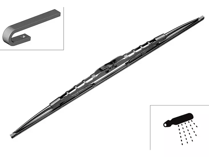 PYYHKIJÄNSULKA BOSCH 700MM TWIN N74 - Yleisosat ja tarvikkeet - 38359 - 1