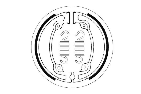 Sbs Jarrukengät - Moottoripyörän Jarrupalat - 104829 - 1