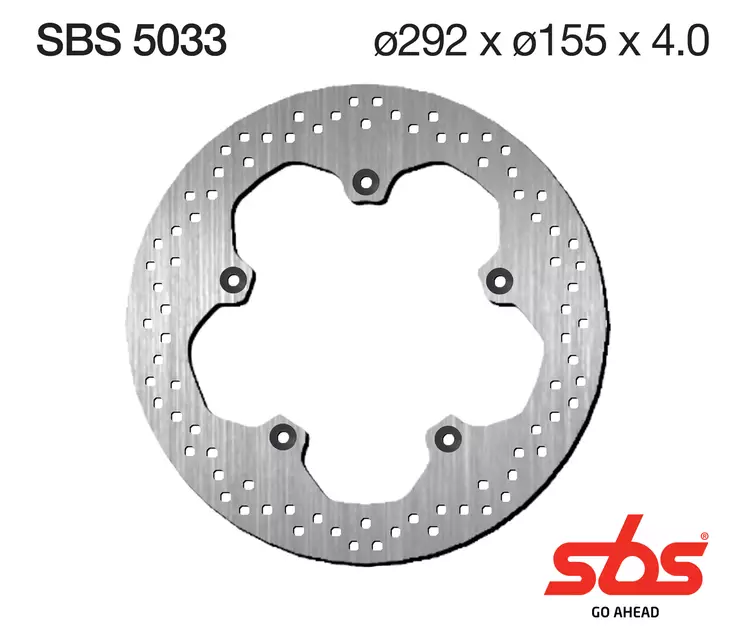 Sbs Jarrulevy Standard - Moottoripyörän Jarrulevyt - 103249 - 1