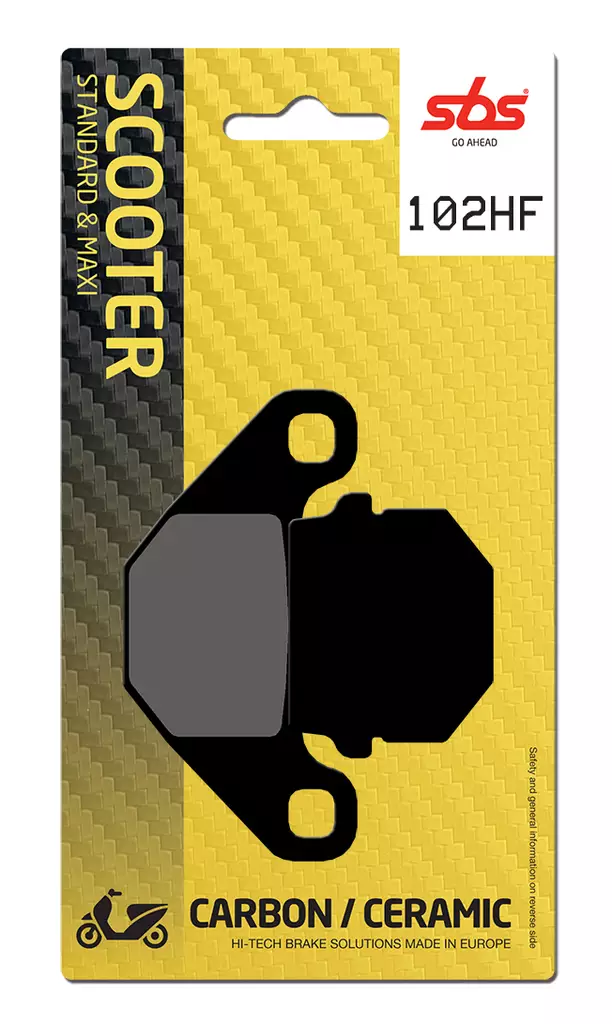 Sbs Jarrupalat Ceramic (548HF) - Moottoripyörän Jarrupalat - 104919 - 1
