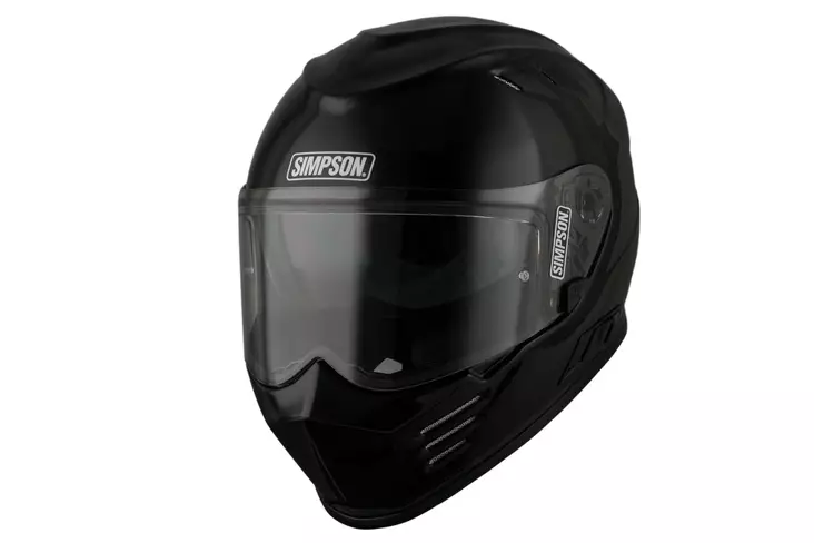 SIMPSON Kypärä Venom 06 solid kiiltävä musta XL - MP Umpikypärät - 87799 - 1