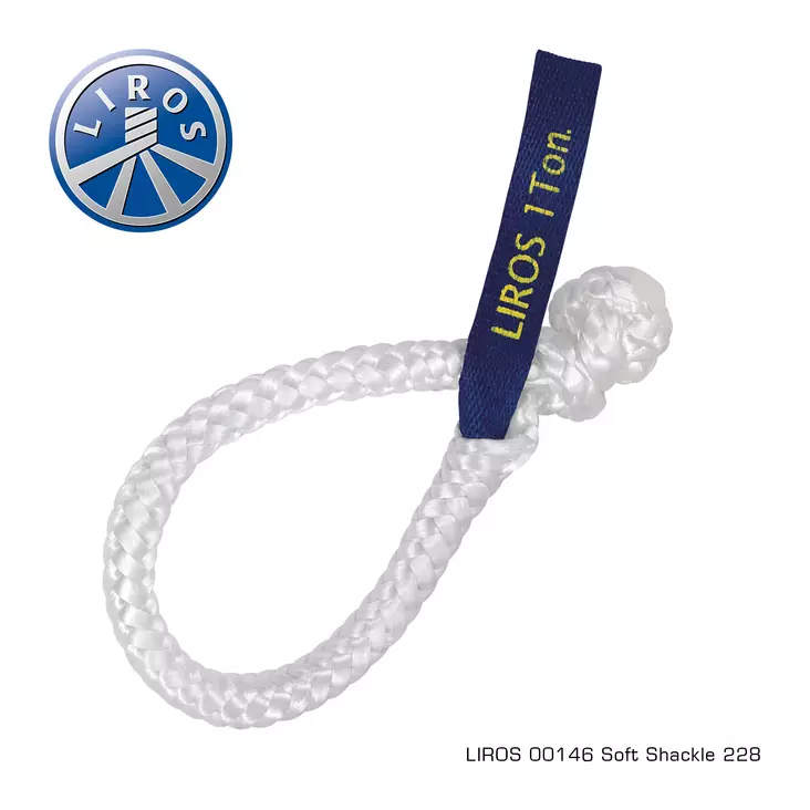 Soft Shackle white 1t - Veneen Köydet - 87509 - 1