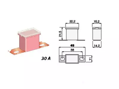SULAKE JAP 30A PINK SIVU - Yleisosat ja tarvikkeet - 76509 - 1