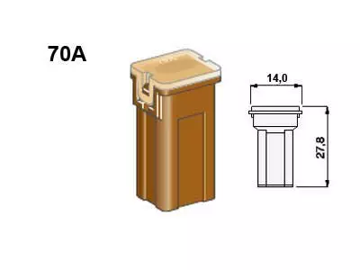 SULAKE MINI JAP 70A RUSK. - Yleisosat ja tarvikkeet - 75449 - 1