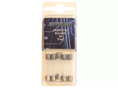 SULAKEBLISTER LASI 2A 5-KPL 6X32MM - Yleisosat ja tarvikkeet - 52879 - 1