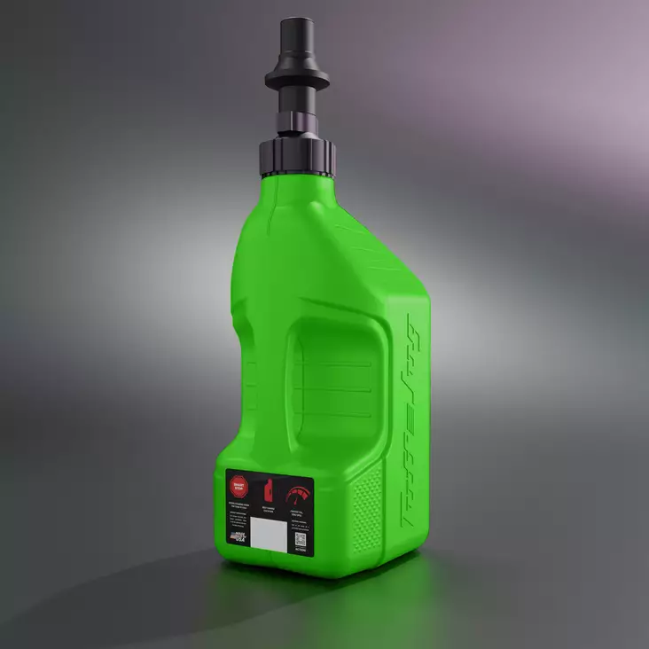 Tuff Jug Kanisteri 10L vihreä, Ripper korkki musta (GEN 3) - Yleisosat - Polttoainesäiliöt - 81569 - 1