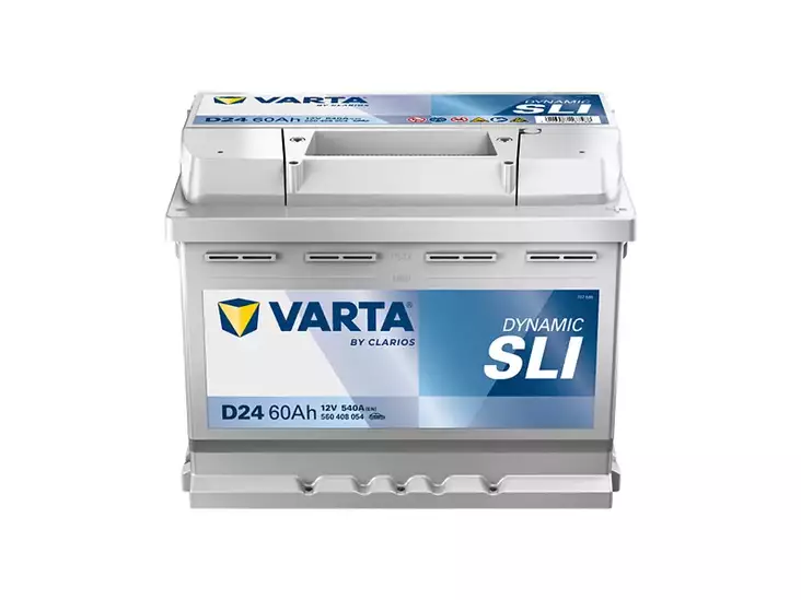 VARTA DYNAMIC SLI 60AH 540A 242X175X190MM -/+ - Yleisosat ja tarvikkeet - 44949 - 1