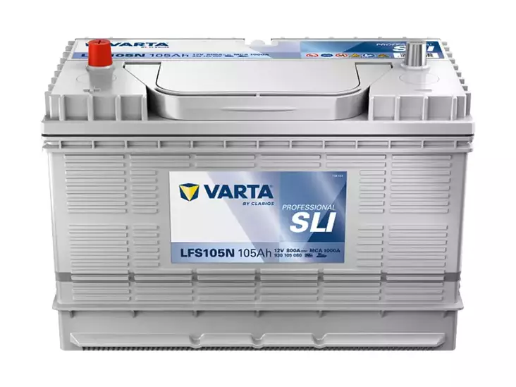 VARTA PROFESSIONAL STARTER 105AH 800A 330X172X238MM +/- - Yleisosat ja tarvikkeet - 45209 - 1