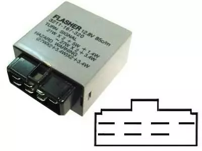 VILKKURELE MAZDA 323,626 - Yleisosat ja tarvikkeet - 70999 - 1