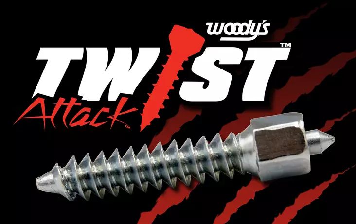 Woody´s 32mm Attack Carbide Nastaruuvi 25st +asenn. työkalu. - Moottorikelkan Nastat - 78269 - 1