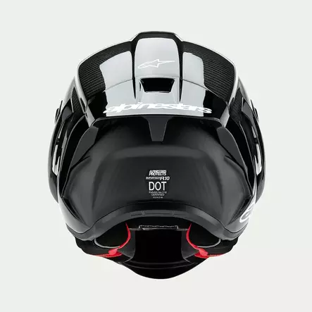 Alpinestars Kypärä Supertech R10 Musta/Carb L - MP Umpikypärät - 89239 - 1