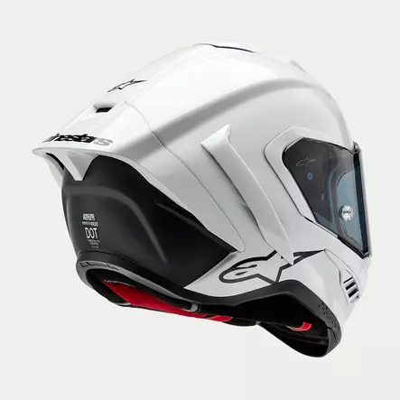 Alpinestars Kypärä Supertech R10 Valkoinen/Mattamusta M - MP Umpikypärät - 89739 - 1