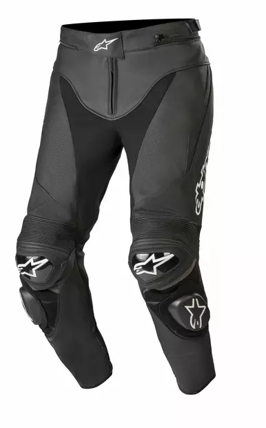 Alpinestars Nahkahousut Track v2 Musta 50 - MP Housut Onroad - 103389 - 1