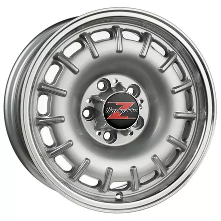Barzetta Baroque Silver Polished Lip 7x15 Jako: 5x112 ET: 23 vanne - 15-tuumaiset - 2799 - 1