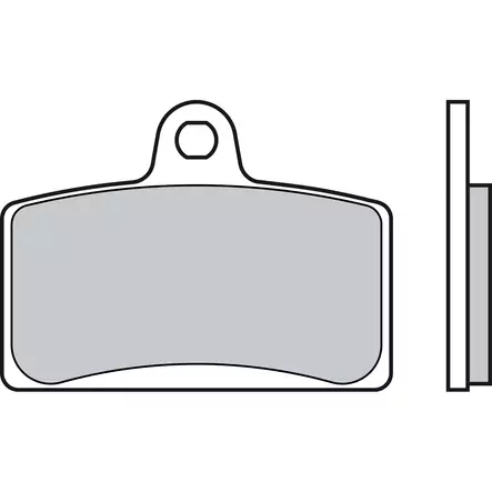 Brembo Jarrupalat Eteen Sintered Road - Moottoripyörän Jarrupalat - 102909 - 1