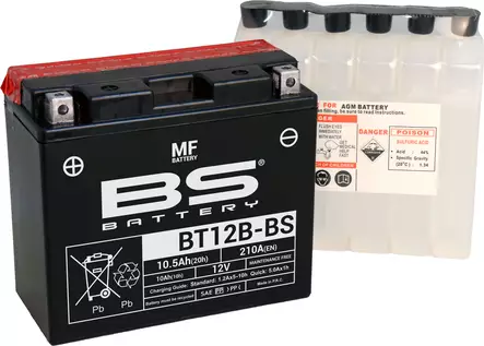 BS Battery BT12B-BS MF (cp) Maintenance Free - Yleisosat - Akut - 107599 - 1