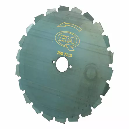 EIA Raivaussahan terä, Ø 200 / Ø 25,4mm , 22 h. , (1,5mm) - Ruohonleikkurin terät ja leikkuulaitteet - 91089 - 1