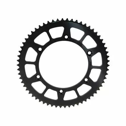 Forte Takaratas, 58 hammasta (420) Ø136mm, Musta Alu., Fantic 50cc 20- - Moottoripyörän Ketjut & rattaat - 100439 - 1