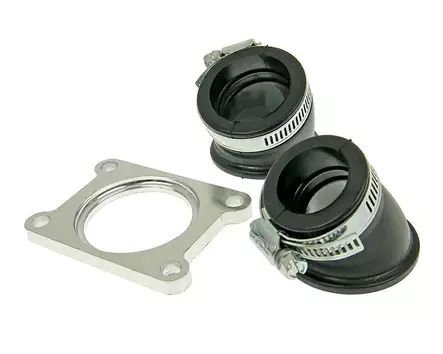 Kaasutinlaippa Racing, Ø24&32mm, Aprila SX,RX 06- / Derbi Senda 98- / Gilera SMT - Mopon & Skootterin Kaasuttimen lisävarusteet - 98239 - 1