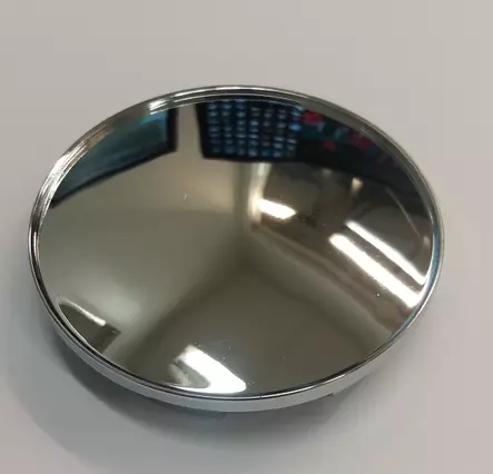 Keskimerkin pohja 68mm/Kromi/Kupera - Keskimerkit - 116019 - 1