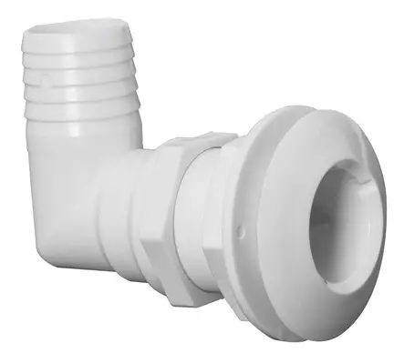 Läpivienti 90° muovi11/2x38 - Veneen Läpivienti - 93059 - 1