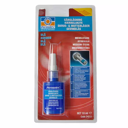 Permatex Kierrelukite Keskiluja 10ml - Hoitoaineet & puhdistus - 91069 - 1
