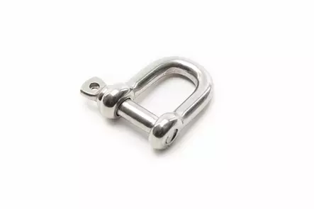 Qvarken Sakkeli D-malli AISI 316 8mm - Veneen Karabiinit & sakkelit - 111379 - 1