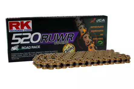 RK GB520RUWR UW-rengasketju (Only for Racing -600cc) - Moottoripyörän Ketjut & rattaat - 99749 - 1