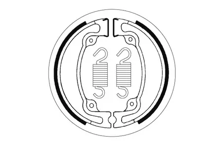 Sbs Jarrukengät - Moottoripyörän Jarrupalat - 104829 - 1
