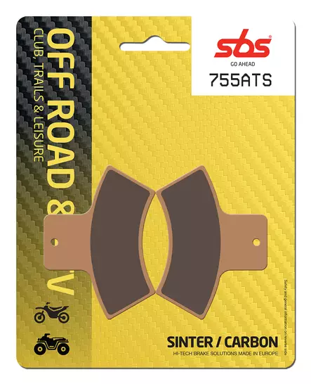 Sbs Jarrupalat Sintered Atv - Moottoripyörän Jarrupalat - 104539 - 1