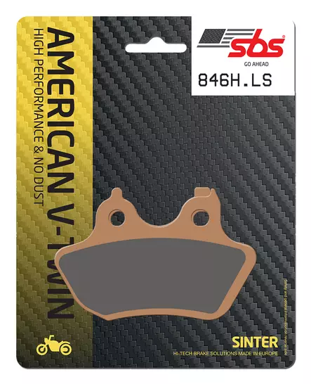 Sbs Jarrupalat Sintered Taakse - Moottoripyörän Jarrupalat - 102629 - 1