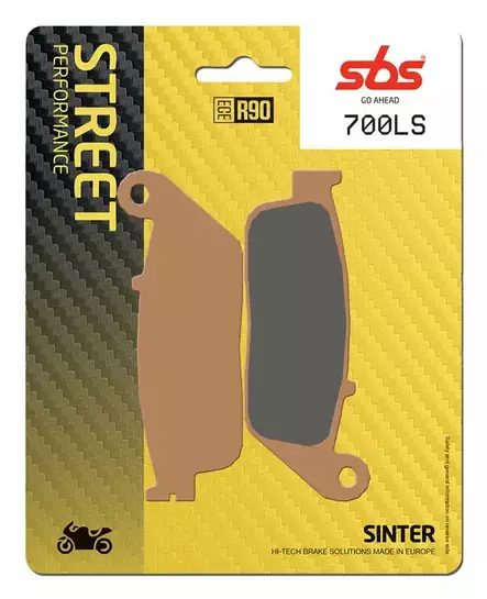 Sbs Jarrupalat Sintered Taakse - Moottoripyörän Jarrupalat - 79849 - 1