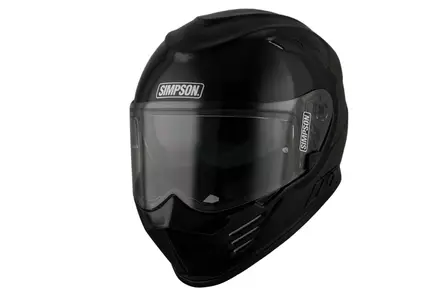 SIMPSON Kypärä Venom 06 solid kiiltävä musta M - MP Umpikypärät - 87419 - 1