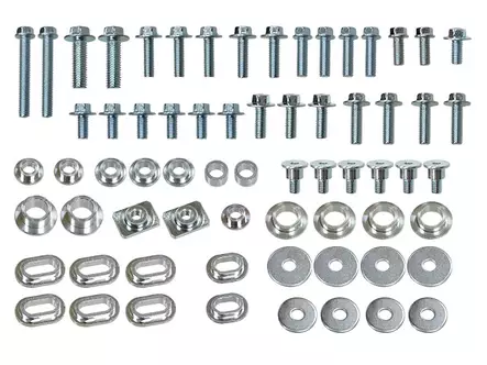 Sixty5 katteiden ruuvisarja Yamaha 4-T 68 osaa - Moottoripyörän Pultit & kiinnikkeet - 94419 - 1