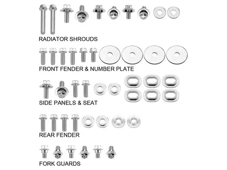 Sixty5 Ruuvi- ja pulttisarja Suzuki - Moottoripyörän Pultit & kiinnikkeet - 94029 - 1