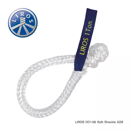 Soft Shackle white 1t - Veneen Köydet - 87509 - 1