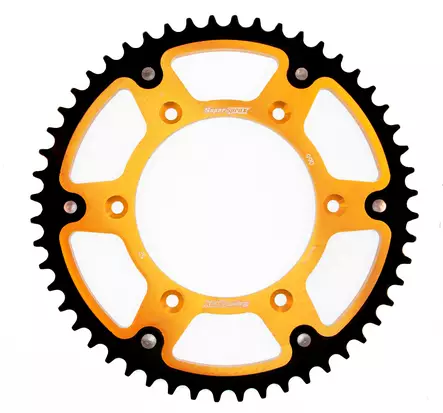 Supersprox Stealth Takaratas Husab./Husqv./Ktm Kulta 51 - Moottoripyörän Ketjut & rattaat - 101119 - 1