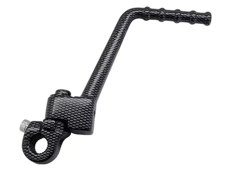 Tec-X Käynnistinpoljin, Carbon-kuvio, Aprila SX,RX 06- / Derbi Senda 98- / Giler - Mopon & Skootterin Polkimet - 97539 - 1