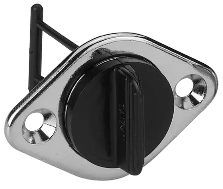 Tyhjennystulppa 35mm kromattu messinki/nailon - Veneen Läpivienti - 92899 - 1