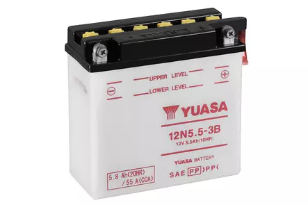 Yuasa akku, 12N5.5-3B (cp) Happopatruuna mukana (4) - Yleisosat - Akut - 107769 - 1