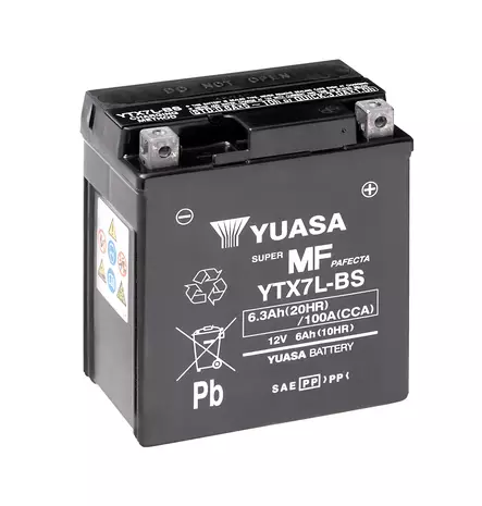 Yuasa akku, YTX7L(WC) hapotettu (5) - Yleisosat - Akut - 107019 - 1