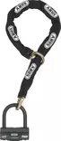 ABUS Ketjulukko Granit 58/140HBIII100 + 12KS120 black loop - Veneen Lukot - 73579 - 1