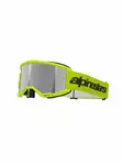 Alpinestars Ajolasit Vision 3 WORDMARK Keltainen Fluo Peili Hopea - ATV Ajolasit - 85049 - 1