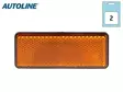 AUTOLINE HEIJASTINPARI KELT. 96X38MM LIIMALLA - Yleisosat ja tarvikkeet - 51559 - 1