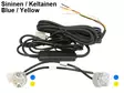 AXIXTECH LED-VILKKUSARJA 12V SIN/KELT - Yleisosat ja tarvikkeet - 52759 - 1